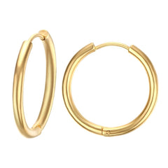 Stainless Steel Hoop Earrings For Women Jewellery
