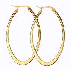 Stainless Steel Hoop Earrings