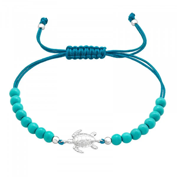 Silver Turtle Bracelet for women