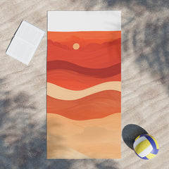 Sunny Day Beach Towel