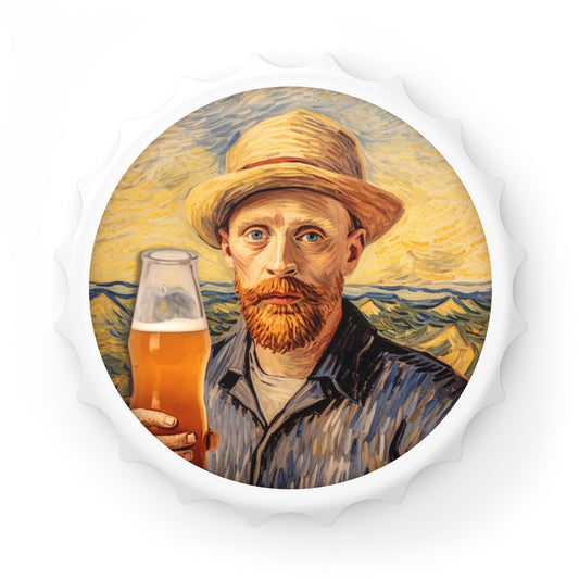 Van Gogh Magnetic Bottle Opener