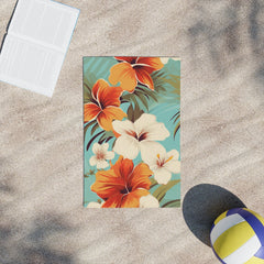 Flowers Beach Towel