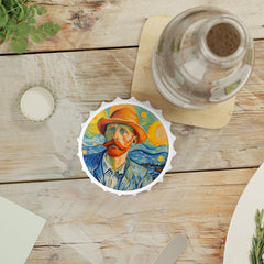 Van Gogh Portrait Bottle Opener