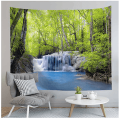 Flowing Stream Tapestry Wall Hanging