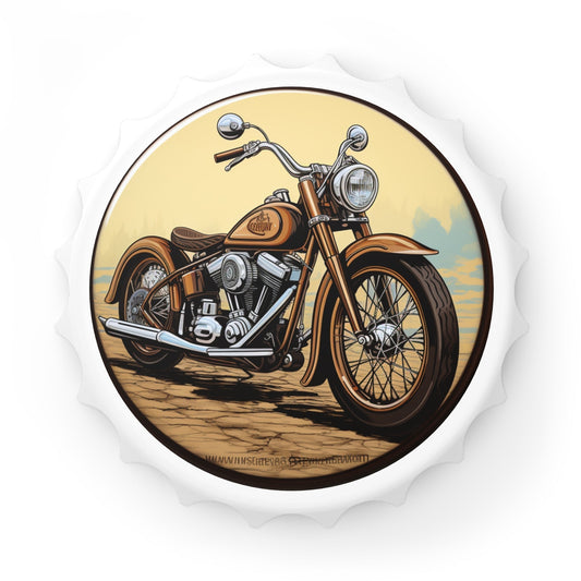 Vintage Bike Bottle Opener