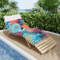 Underwater Coral Reef Beach Towel