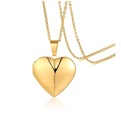 Heart Photo Frame Necklace