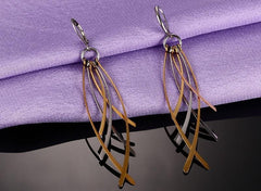 Stainless Steel Tassels Earrings