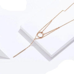 Geometric Copper Necklace