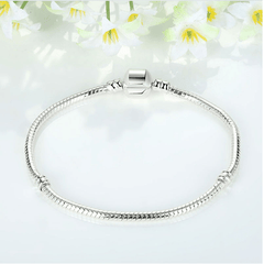 Silver Snake Chain Bracelet