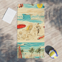 Vintage Beach Towel
