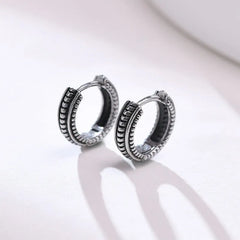 Mens Vintage Tyre Earrings