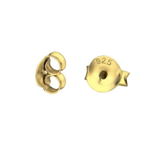 10 x Gold Earrings Backs
