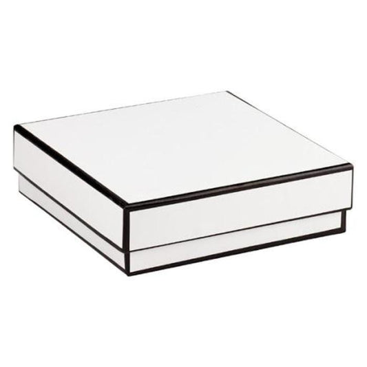 Silver Cube Stud Earrings for Women