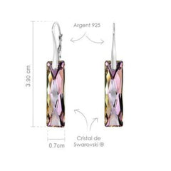 Swarovski Crystal Earrings And Necklace