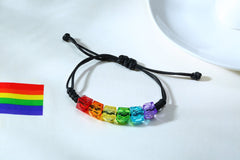 Rainbow Beads Bracelet