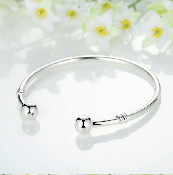 Silver Snake Bangle Chain