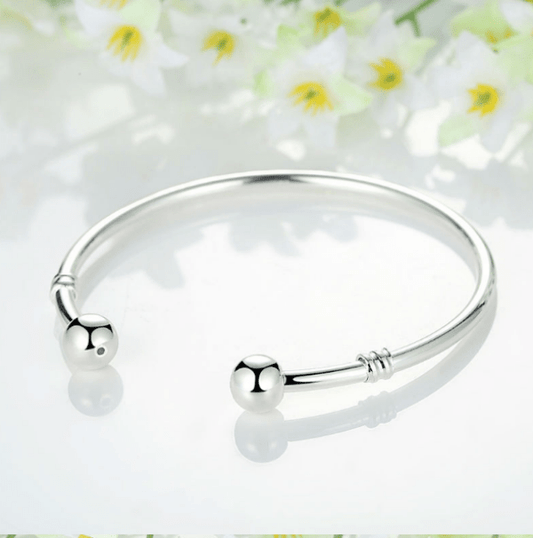 Silver Snake Bangle Chain