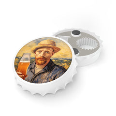 Van Gogh Magnetic Bottle Opener