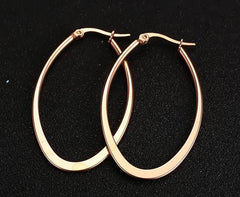Stainless Steel Hoop Earrings