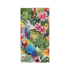 Tropical Birds Beach Towel