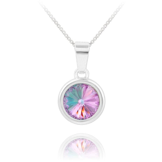 Silver Vitrail Necklace