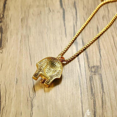 Stainless Steel Gold Pharaoh Pendant