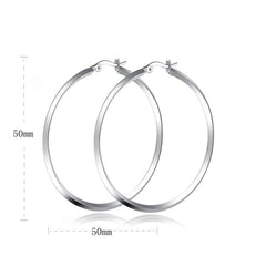 Stainless Steel Round Earring