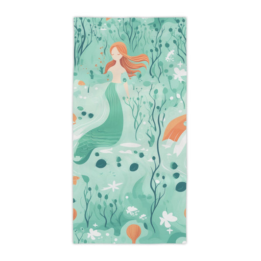 Mermaid Undersea Beach Towel