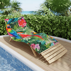 Parrot Beach Towel