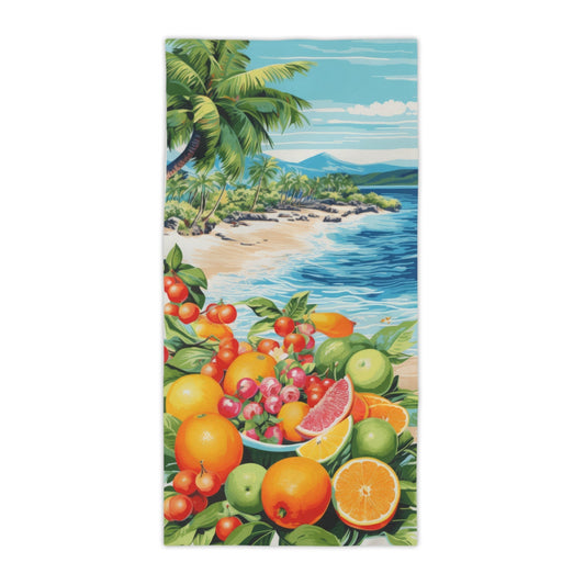 Fruits On Beach Towel