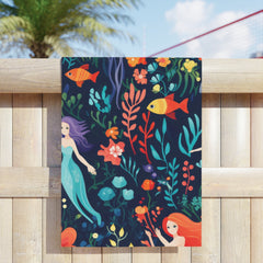 Undersea Mermaid Beach Towel