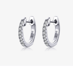 Silver Gold Round Circle Hoop Earring