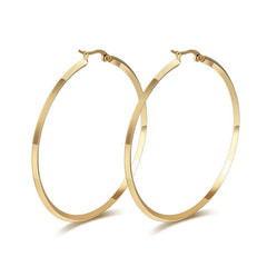Stainless Steel Round Earring