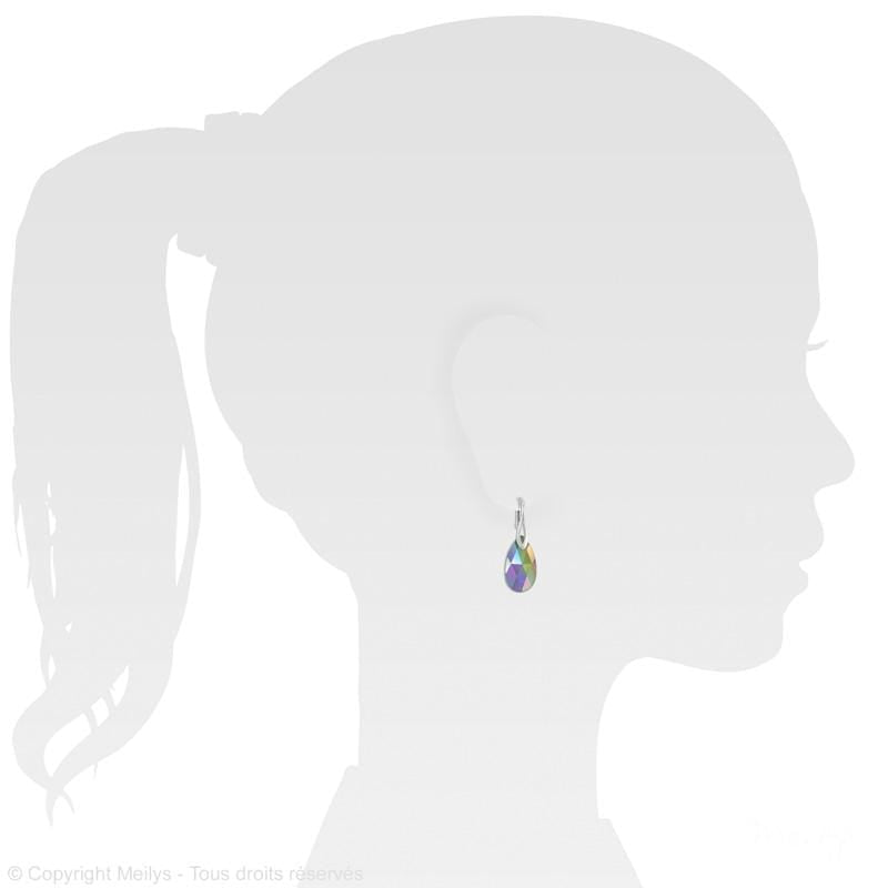 Silver Earrings Paradise Shine Swarovski Crystal
