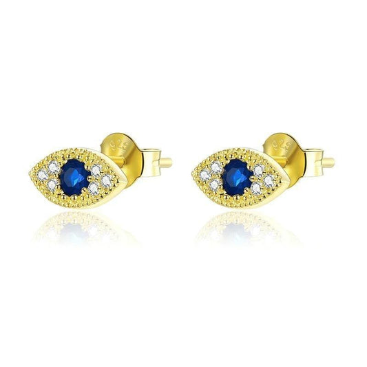 Gold Eye Studs