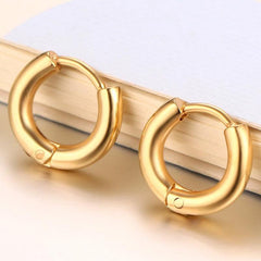 Stainless Steel Hoop Earrings For Women Jewellery