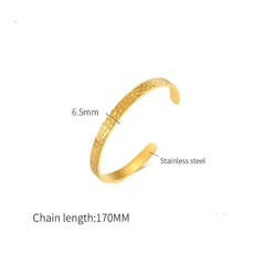 Stee Hammered Bangle