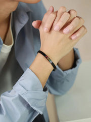 Steel Pride Rainbow Bangle