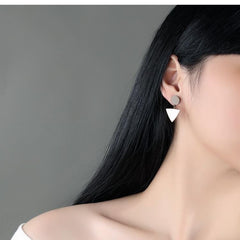 Rose Gold Stainless Steel Women Jewellerys Earrings