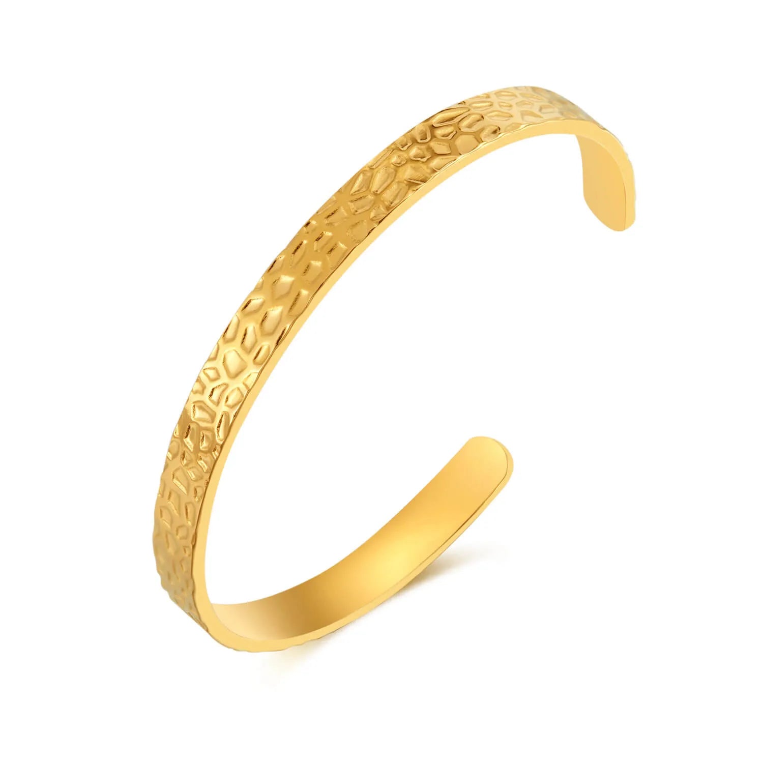 Stee Hammered Bangle