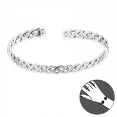 Silver Celtic Knot Bangle