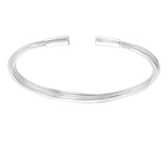 Silver Heavy Bangle for Women