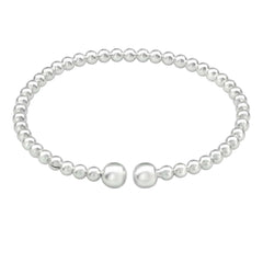 Sterling Silver Ball Bangles for Women