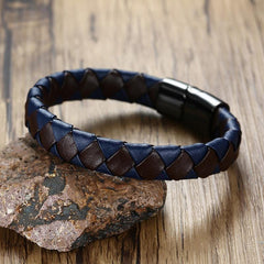 Mens Genuine Leather Bracelet