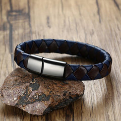 Mens Genuine Leather Bracelet