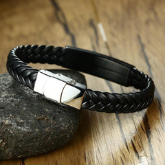 Stainless Steel Engravable Bracelet for Men