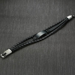 Personalised Leather ID Bracelets