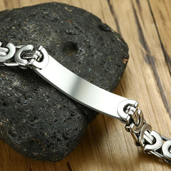 Stainless Steel Engravable Bracelet