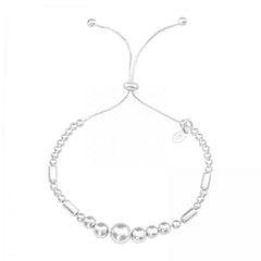 Silver Geometric Bracelet